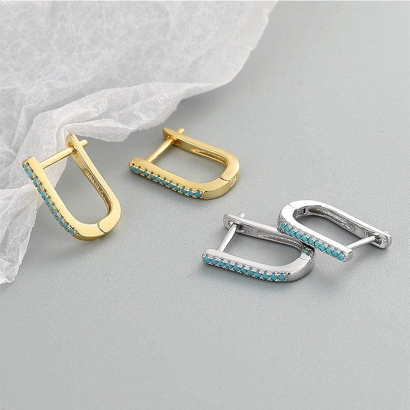 Earing   gold and platinum plated anti allergic