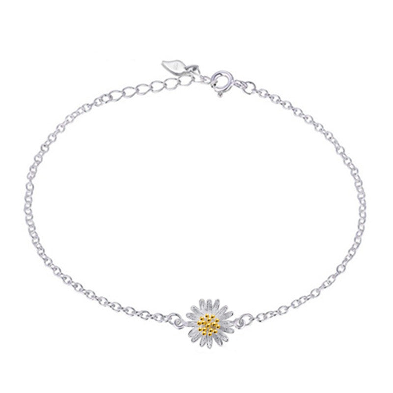 Yellow Daisy Sweet Romantic Style Jewelry Sets For Girls Birthday Gifts Prevent Allergy VE+VN+VR+VB