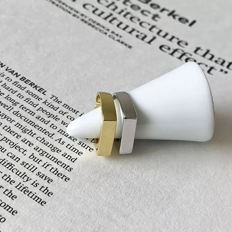 Rings for Women New Trend Vintage Elegant Design Couples Simple Geometric Party Jewelry Lover Gifts