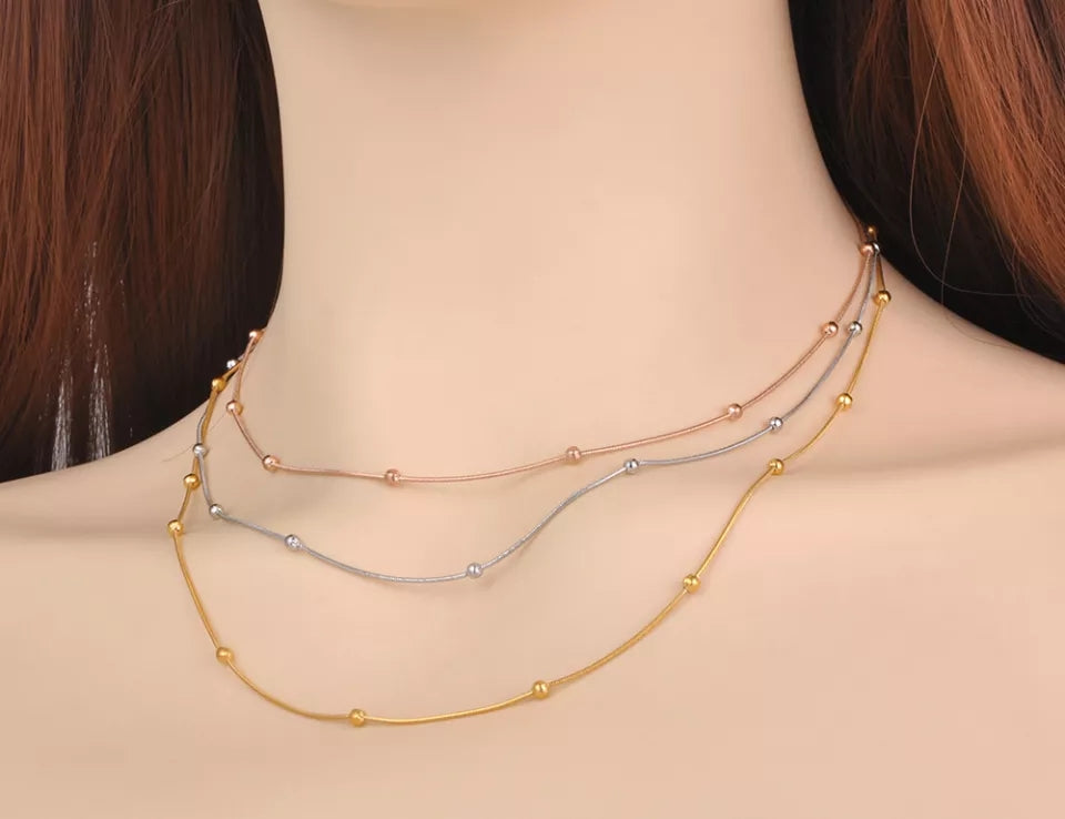 Necklace  trendy design  Waterproof