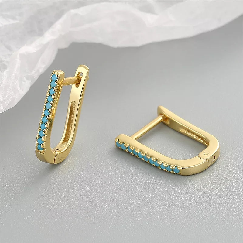 Earing   gold and platinum plated anti allergic