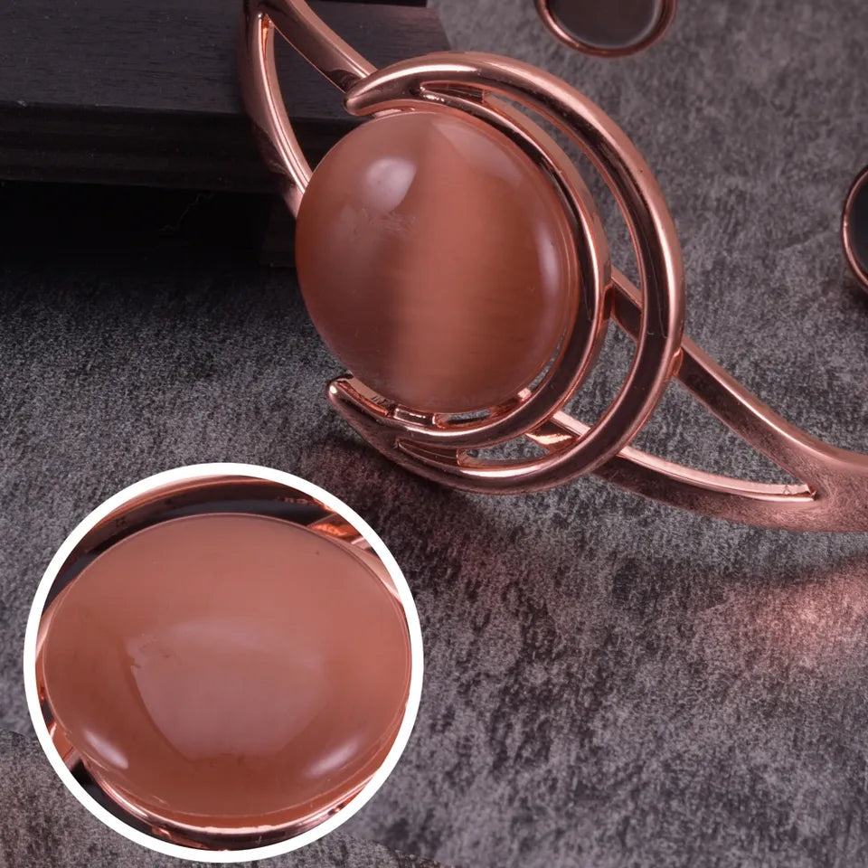 Copper Bracelets for Women Men Energy Magnetic Bracelet Benefits Men Adjustable Cuff Bracelets Bangles Health Copper