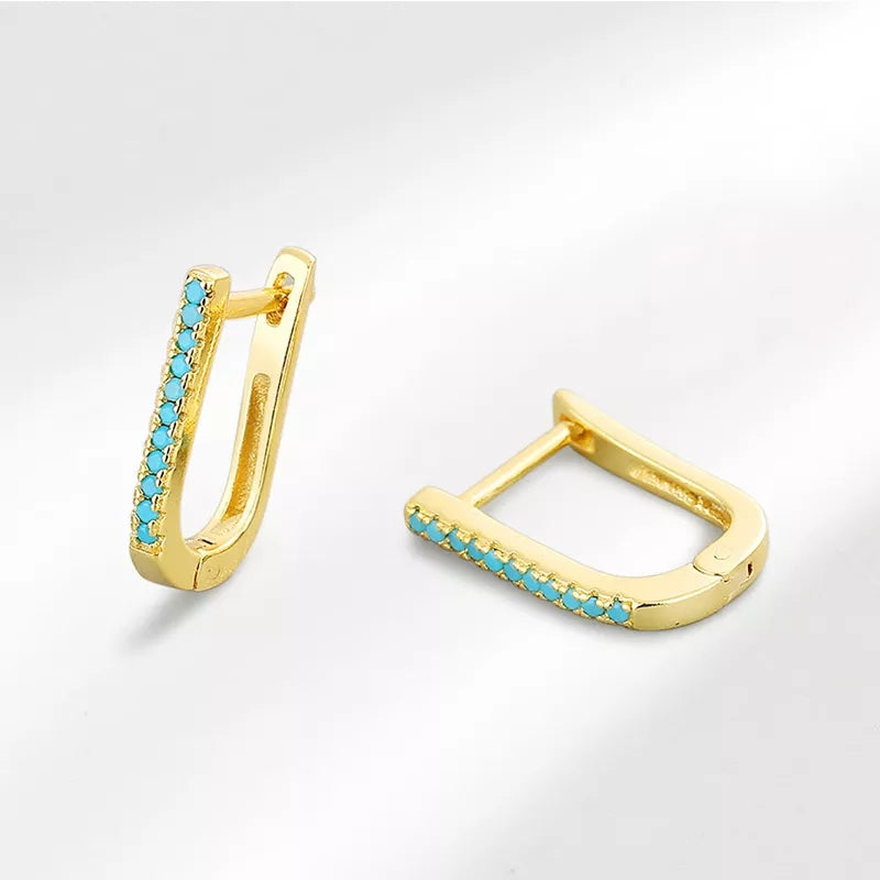 Earing   gold and platinum plated anti allergic