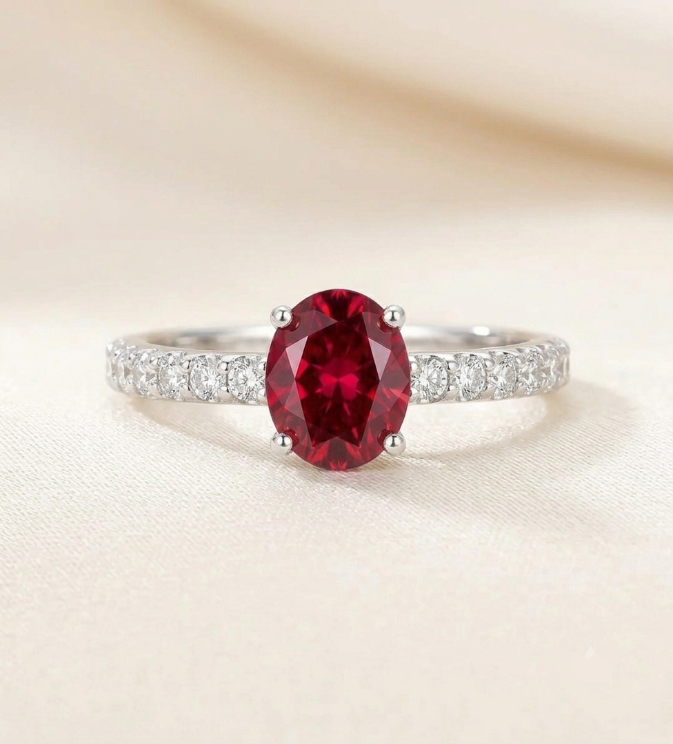 Elegant 925 Sterling Silver Ring with Cubic Zirconia