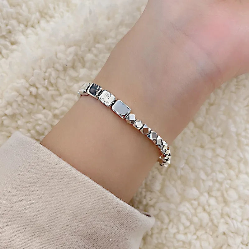 Chain Brcacelet for Women Couples New Fashion Creative Irregular Geometric