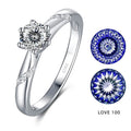 1Carats Moissanite Ring 925 Sterling Silver For Man and Women Suitable For Daily Wear and Gift For Engagement Wedding Ring