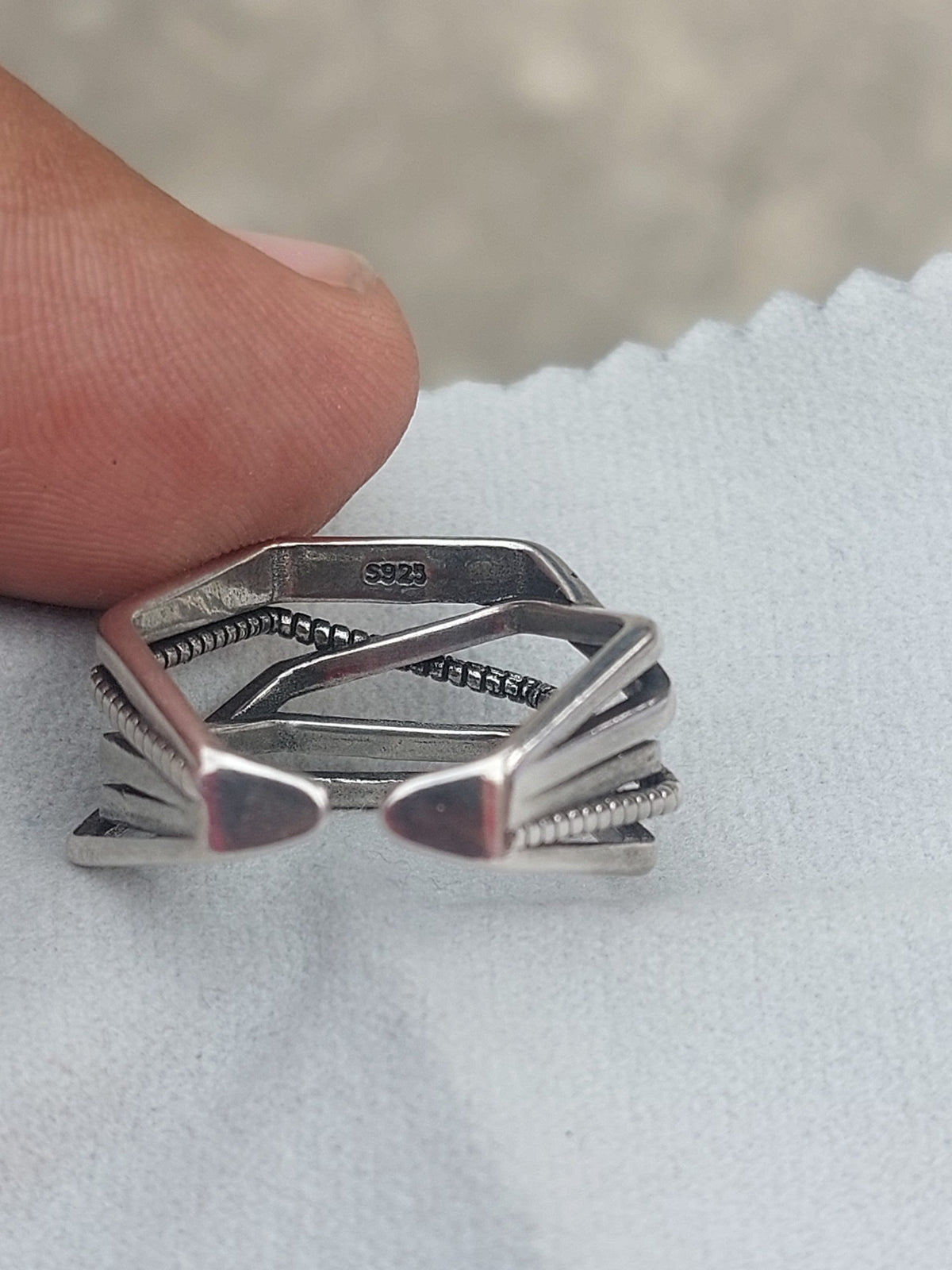 Forever Ring Adjustable Size – 925 Sterling Silver