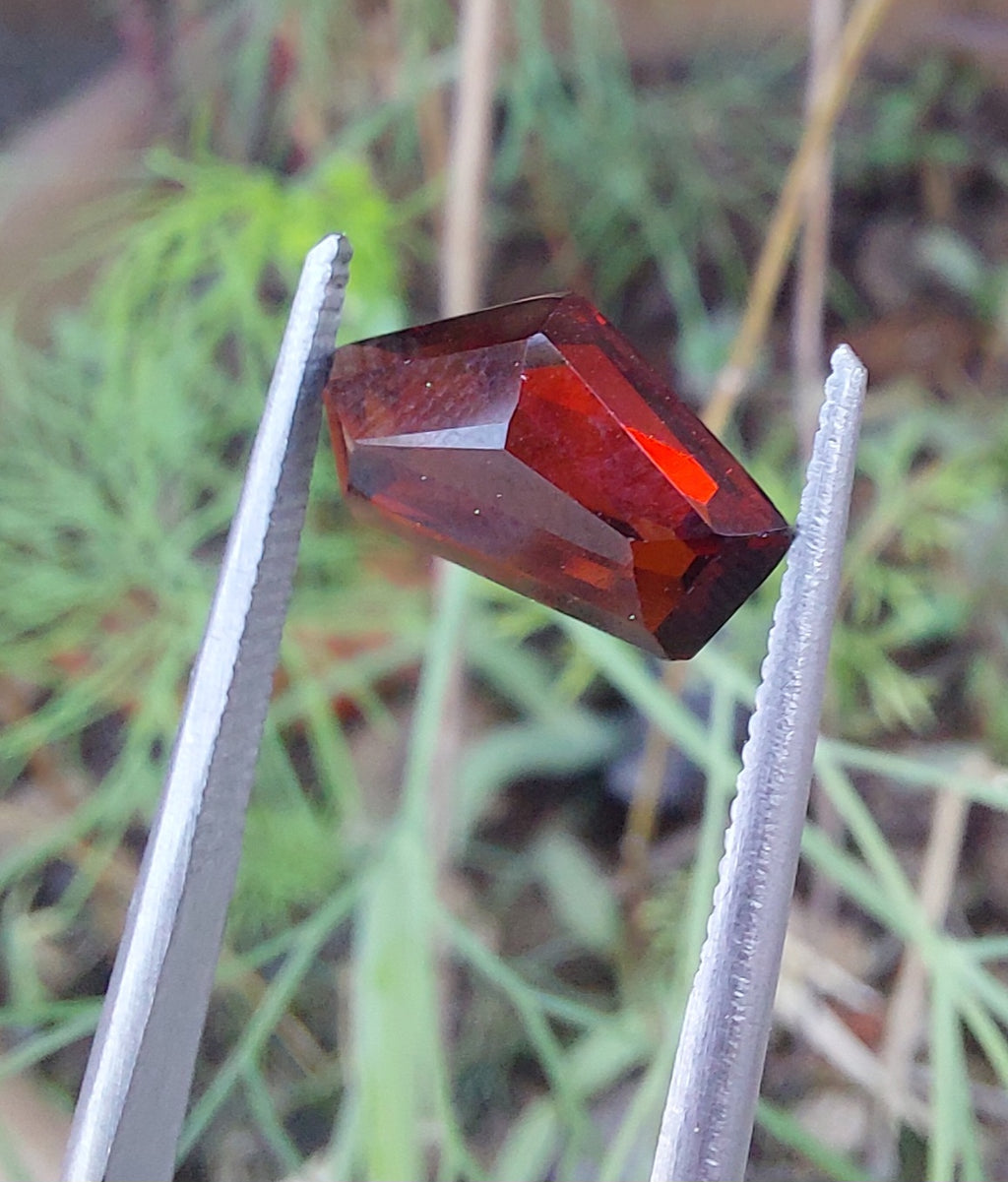 Garnet Romani Yaqoot Fancy Cut – Genuine Natural Gemstone