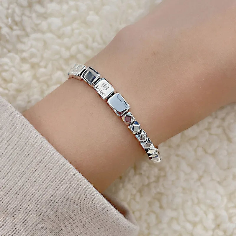 Chain Brcacelet for Women Couples New Fashion Creative Irregular Geometric