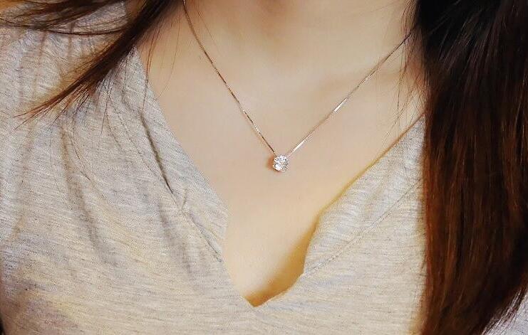 Necklace Earrings Ring Jewelry Set for Women Dazzling Zircon Necklace Jewelry