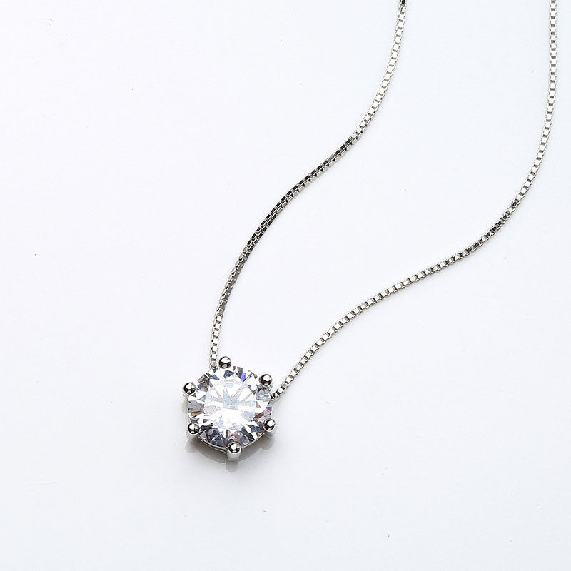 Necklace Earrings Ring Jewelry Set for Women Dazzling Zircon Necklace Jewelry