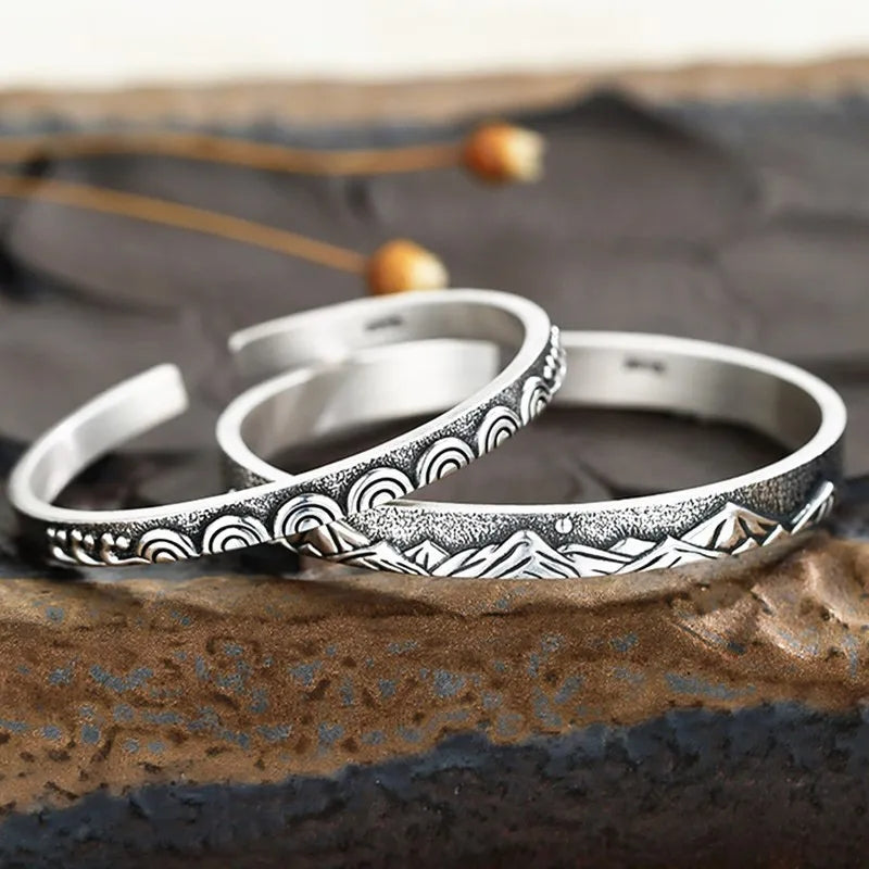 CUFF BANGLE  SIMPLE CLOUD DESIGHN   CLOUD  DESIGHN
