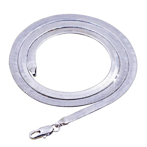 925 Sterling Silver Snake Chain Necklace Men & Women 3MM-4MM Chokers 16 " 20 inch"Unisex Boys Girls Fine Jewelry Gift
