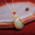 925 Sterling Silver Necklace with Yellow Aqeeq Electro Gold Plated 45cm