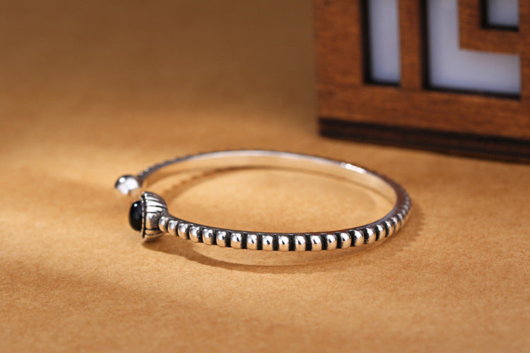 Vintage Weave Cuff Bangles & Bracelet  Size 55mm