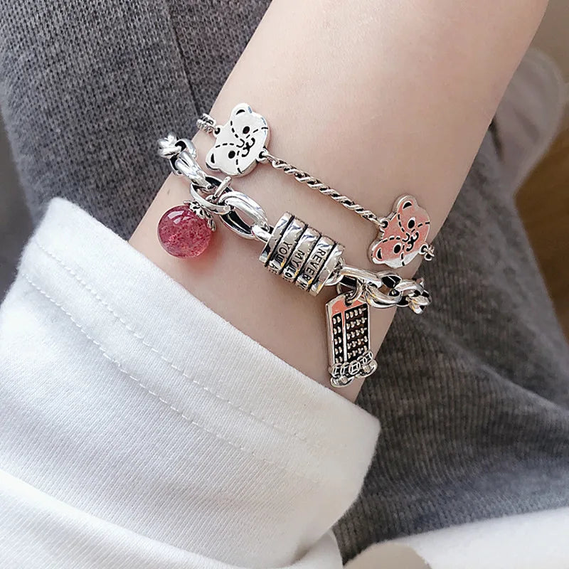 Sweet Design Pink Abacus Party Jewelry Gifts