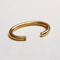 Brass  Thick  Cuff Bracelet  Simple Minimal hefty cuff bracelet
