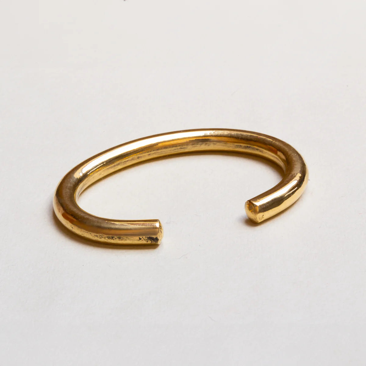 Brass  Thick  Cuff Bracelet  Simple Minimal hefty cuff bracelet