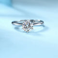 GRA Moissanite Diamond Wedding Engagement Rings for Women Anniversary Gift