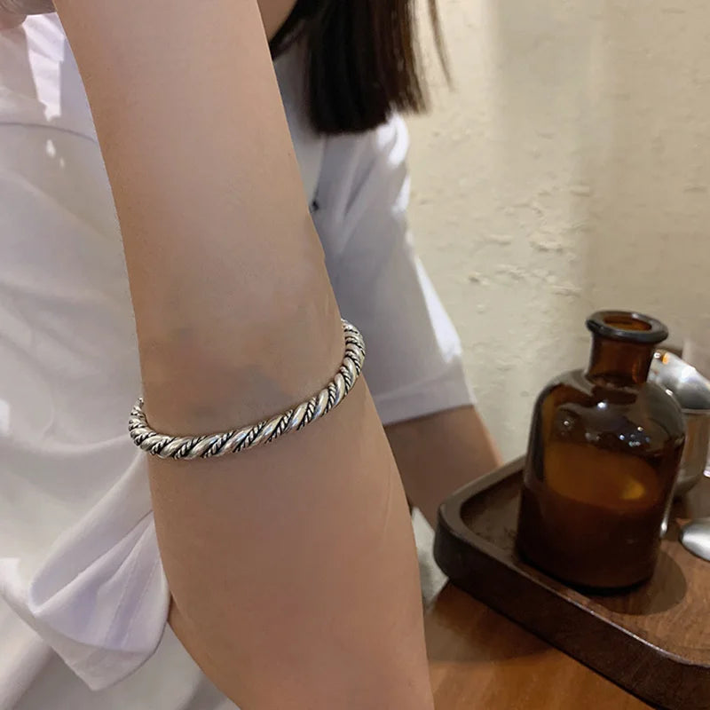 Trendy Cuff Bracelets For Women  MenCouples Personality Heavy Industry Vintage