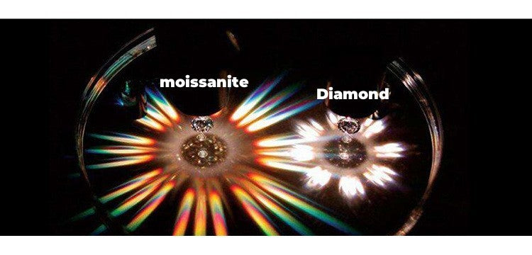 925 Sterling Silver Gold Plated D Color Moissanite Stud  Top Quality Sparkling Wedding Jewelry