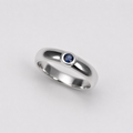 Genuine Sapphire 925 Sterling Silver Ring – Handmade | Custom Made