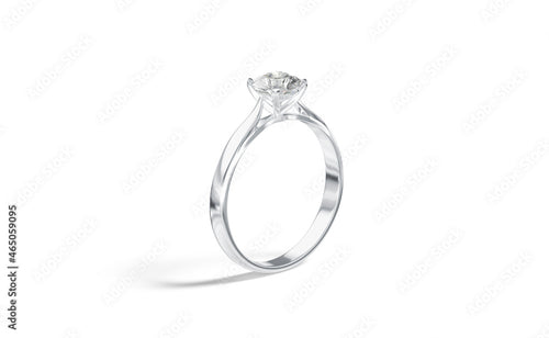 1 Carat Moissanite Ring – 925 Sterling Silver | 6g Total Weight