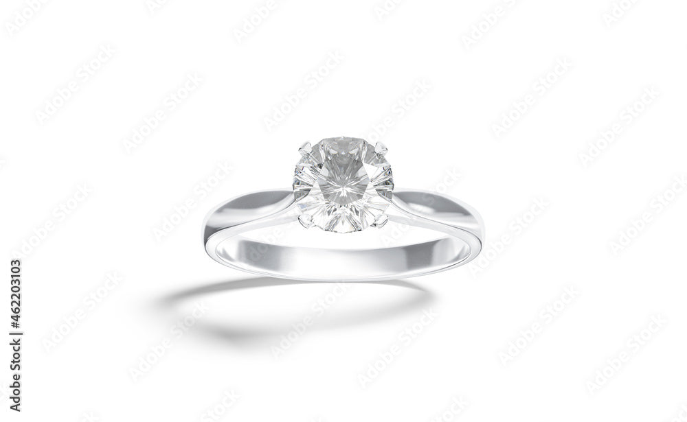 Moissanite certified 1-carat