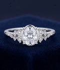 925 Sterling Silver Ring – Customizable Middle Stone | 6g